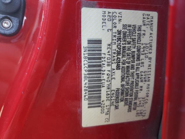 Photo 10 from auction – 2011 NISSAN VERSA S with VIN 3N1BC1CP3BL428460