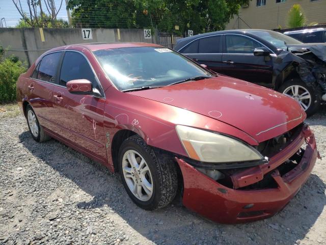 HONDA ACCORD EX 2007 with VIN 1HGCM56757A148587 - Photo from auction