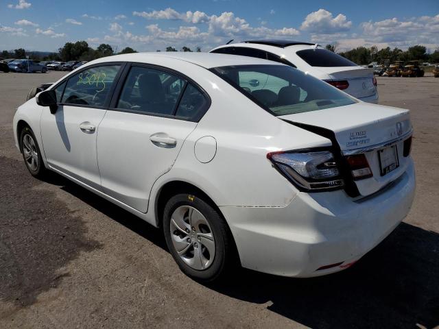 Photo 3 from auction – 2015 HONDA CIVIC LX with VIN 19XFB2F54FE294585