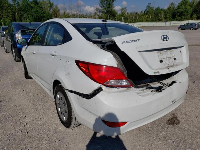 Photo 3 from auction – 2017 HYUNDAI ACCENT SE with VIN KMHCT4AE9HU300416