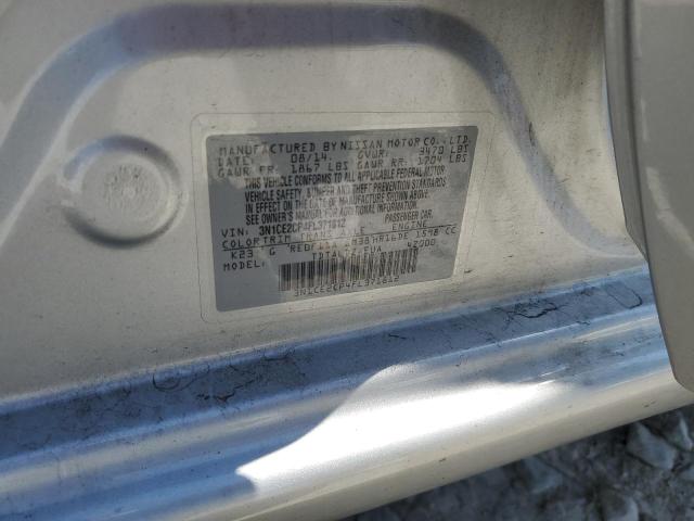 Photo 10 from auction – 2015 NISSAN VERSA NOTE with VIN 3N1CE2CP4FL371812