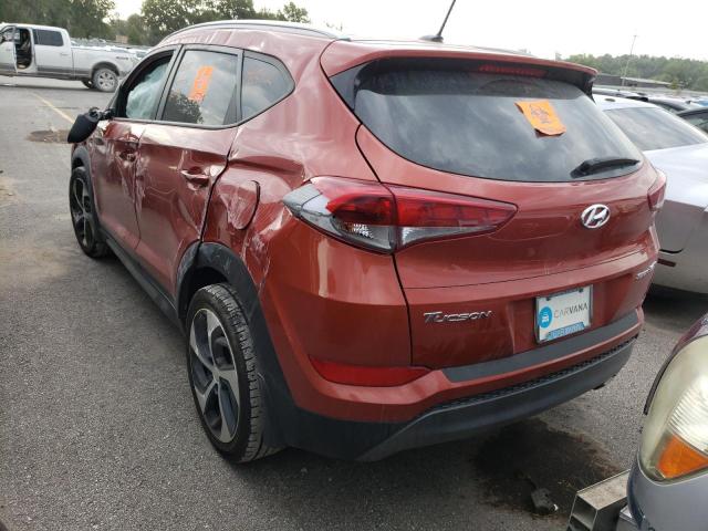 Photo 3 from auction – 2016 HYUNDAI TUCSON LIM with VIN KM8J33A28GU252591
