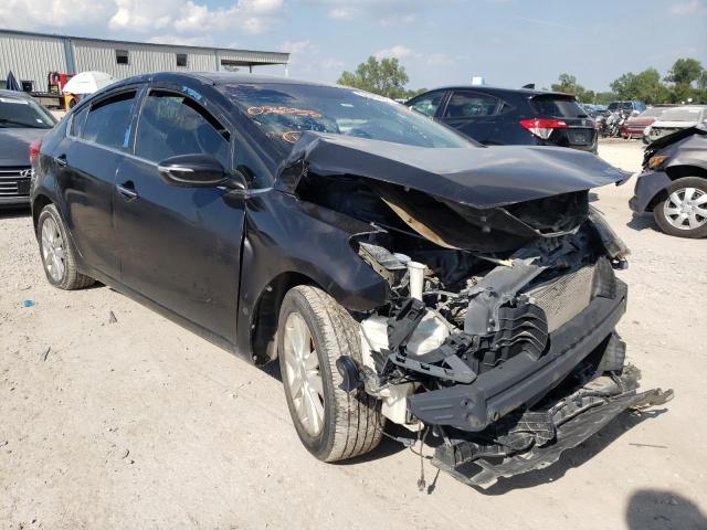 KIA FORTE EX 2014 with VIN KNAFX4A84E5056533 - Photo from auction