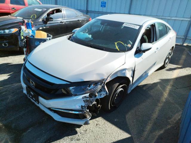 Photo 2 from auction – 2019 HONDA CIVIC LX with VIN 2HGFC2F69KH522165