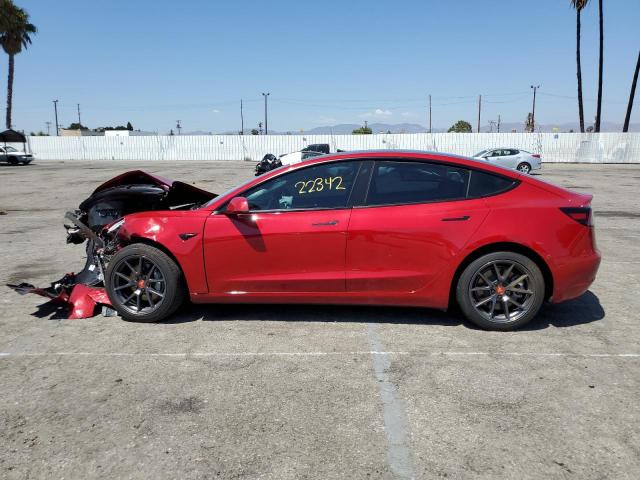Photo 9 from auction – 2022 TESLA MODEL 3 with VIN 5YJ3E1EB2NF156256