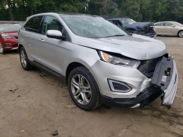 FORD EDGE TITAN 2015 with VIN 2FMPK3K81FBB00513 - Photo from auction