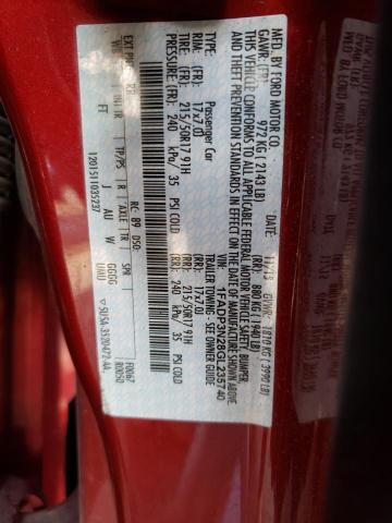 Photo 10 from auction – 2016 FORD FOCUS TITA with VIN 1FADP3N28GL235740