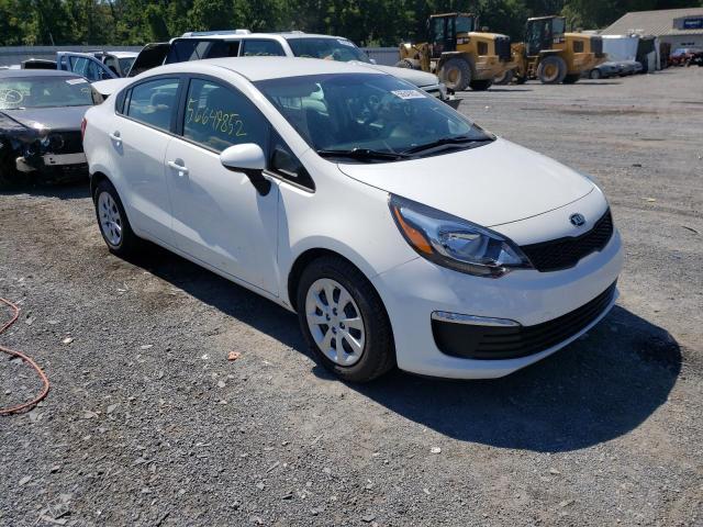 KIA RIO LX 2017 with VIN KNADM4A30H6119453 - Photo from auction