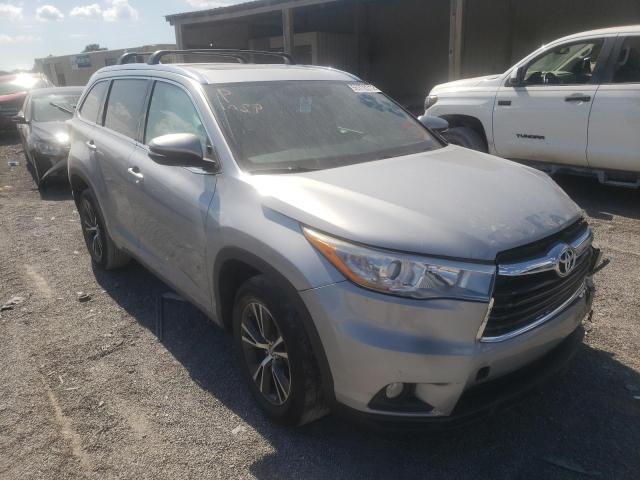 TOYOTA HIGHLANDER 2016 with VIN 5TDKKRFH3GS155637 - Photo from auction