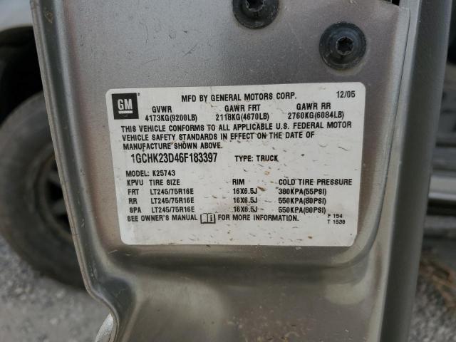 Photo 10 from auction – 2006 CHEVROLET SILVERADO with VIN 1GCHK23D46F183397