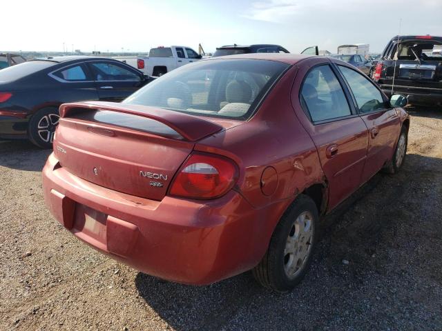 Photo 4 from auction – 2005 DODGE NEON SXT with VIN 1B3ES56C85D105501