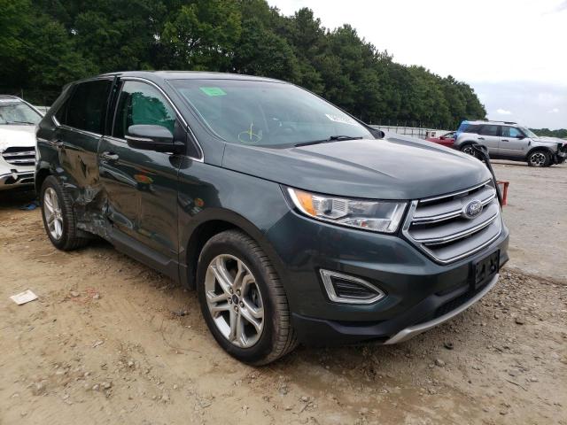 FORD EDGE TITAN 2015 with VIN 2FMTK3K8XFBB56318 - Photo from auction