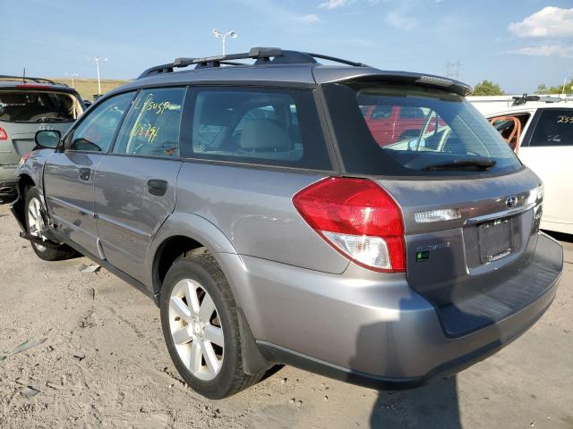 Photo 3 from auction – 2008 SUBARU OUTBACK 2. with VIN 4S4BP61C387363729