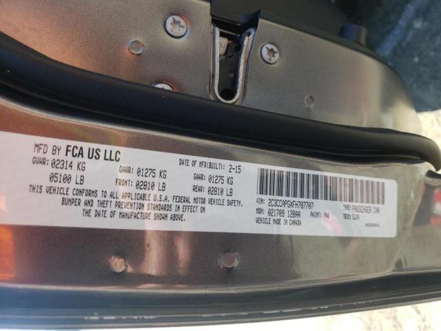 Photo 10 from auction – 2015 CHRYSLER 300C PLATI with VIN 2C3CCAPGXFH787707