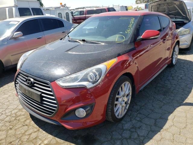 Photo 2 from auction – 2014 HYUNDAI VELOSTER T with VIN KMHTC6AEXEU198910