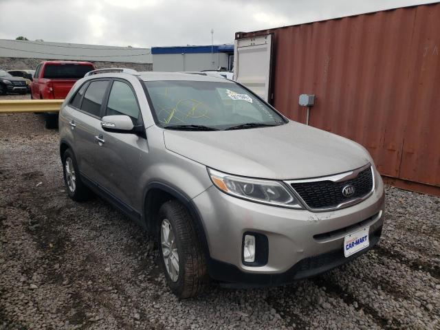 KIA SORENTO LX 2014 with VIN 5XYKTCA66EG441847 - Photo from auction