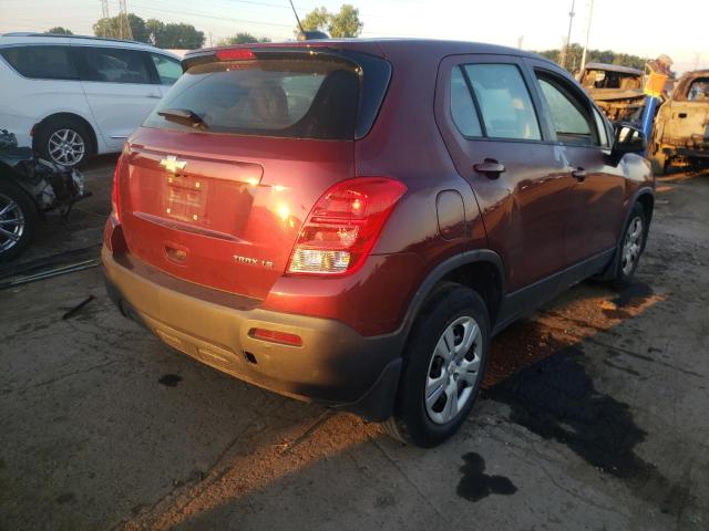 Foto 4 de la subasta – 2016 CHEVROLET TRAX LS con VIN 3GNCJKSB3GL138267