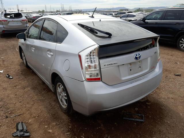Photo 3 from auction – 2010 TOYOTA PRIUS with VIN JTDKN3DU5A0076484