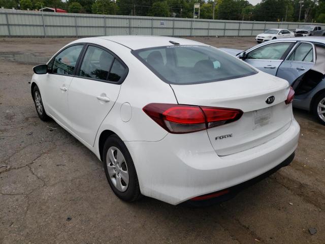 Photo 3 from auction – 2017 KIA FORTE LX with VIN 3KPFK4A74HE011755