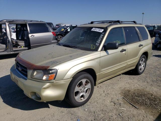 Photo 2 from auction – 2003 SUBARU FORESTER 2 with VIN JF1SG656X3H715514