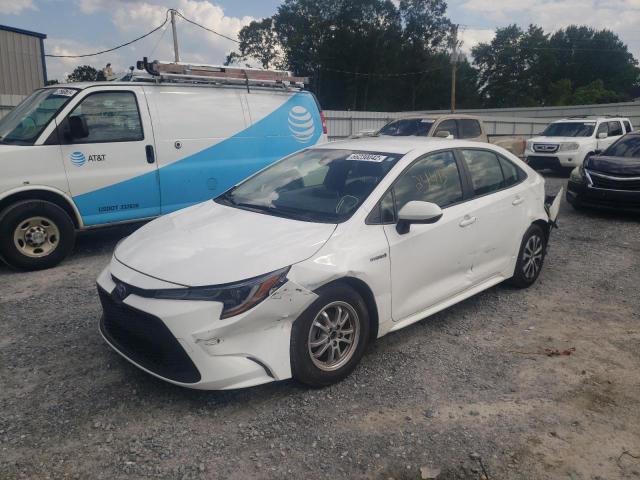 Photo 2 from auction – 2021 TOYOTA COROLLA LE with VIN JTDEAMDE3MJ003815