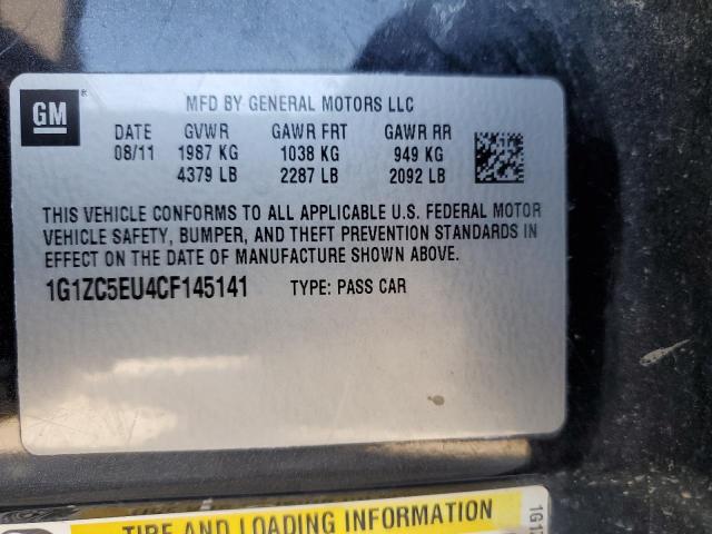 Photo 10 from auction – 2012 CHEVROLET MALIBU 1LT with VIN 1G1ZC5EU4CF145141