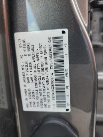 Photo 10 from auction – 2008 ACURA TL with VIN 19UUA662X8A000704