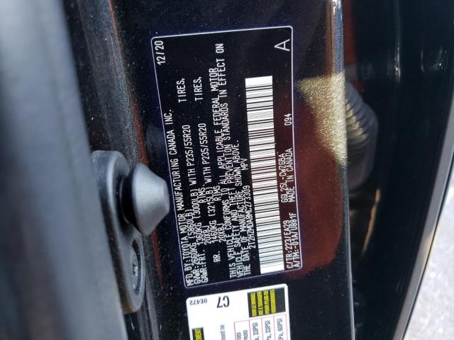Photo 10 from auction – 2021 LEXUS RX 350 with VIN 2T2HZMDA8MC273309