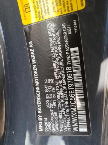 Photo 10 from auction – 2014 MINI COOPER S with VIN WMWXM7C56ET970618