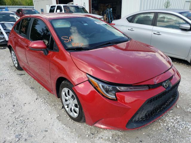 TOYOTA COROLLA LE 2021 with VIN 5YFEPMAE8MP223076 - Photo from auction