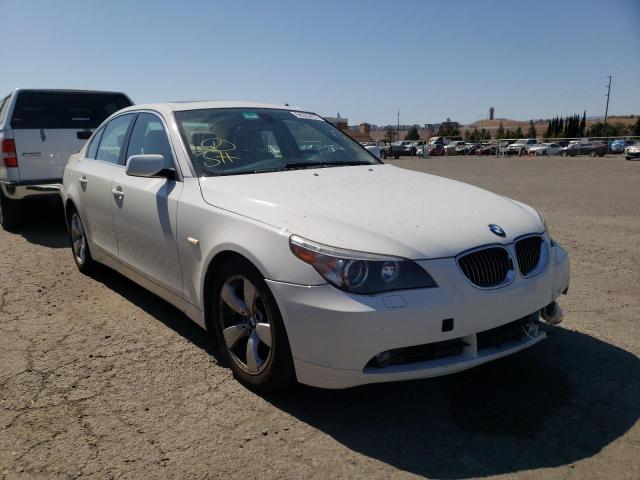 BMW 530 I 2007 with VIN WBANE73567CM53407 - Photo from auction