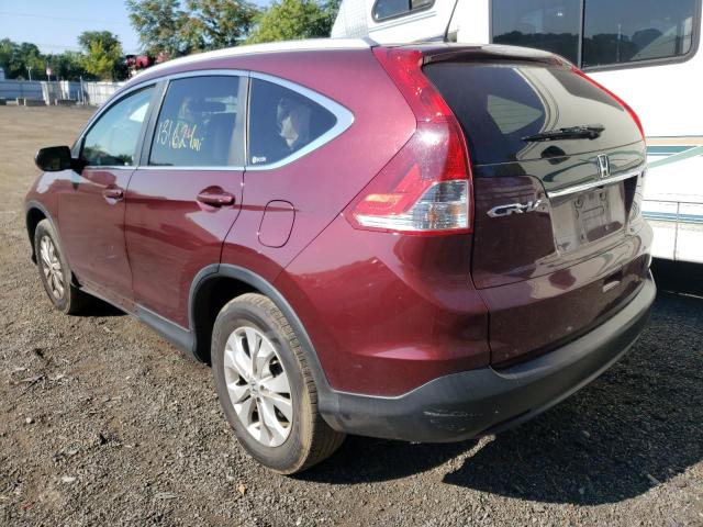 Photo 3 from auction – 2012 HONDA CR-V EXL with VIN 5J6RM4H7XCL065908