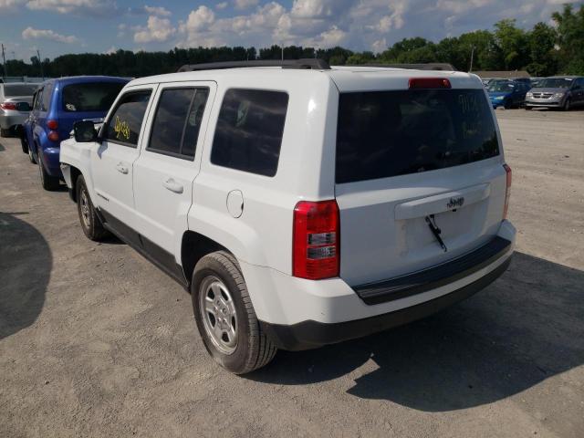 Photo 3 from auction – 2014 JEEP PATRIOT SP with VIN 1C4NJPBB2ED916348