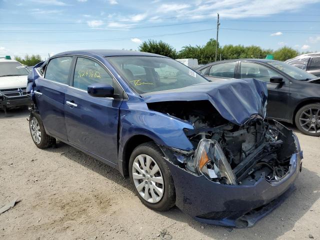 NISSAN SENTRA S 2017 with VIN 3N1AB7AP0HY329482 - Photo from auction