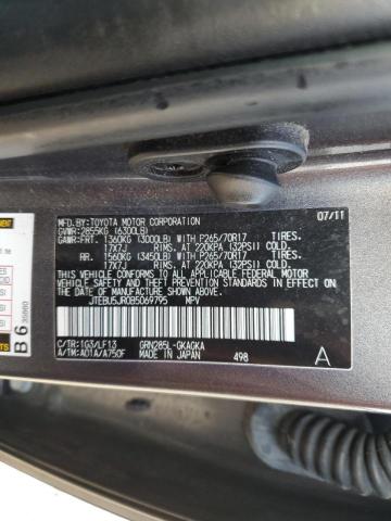 Фото 10 с аукциона – 2011 TOYOTA 4RUNNER SR с VIN JTEBU5JR0B5069795