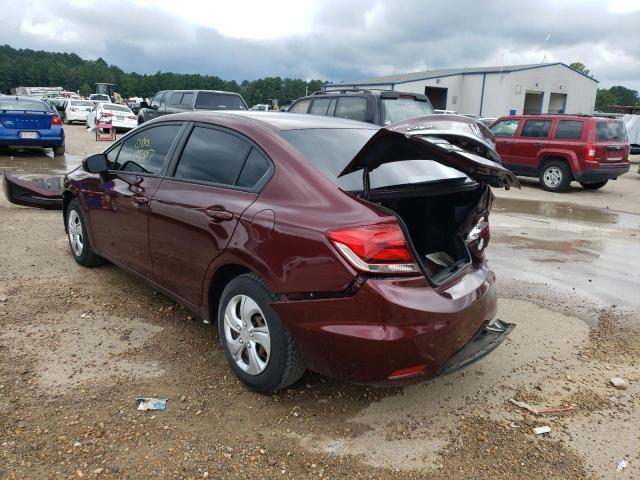 Photo 3 from auction – 2014 HONDA CIVIC LX with VIN 19XFB2F56EE030606