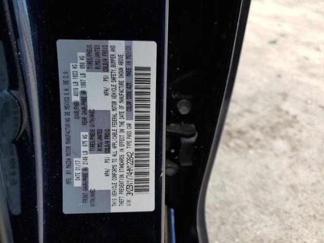 Photo 10 from auction – 2017 MAZDA 3 TOURING with VIN 3MZBN1V74HM122842