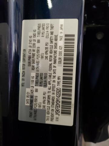 Photo 10 from auction – 2021 MAZDA CX-5 GRAND with VIN JM3KFBDM3M1422920