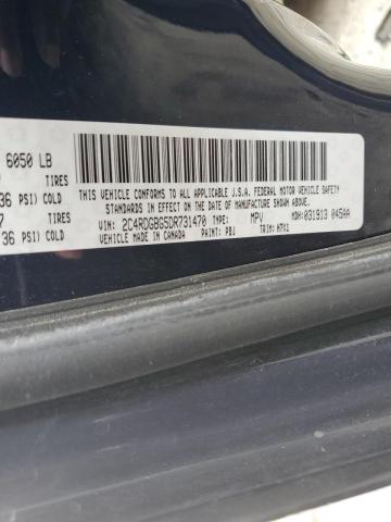 Photo 10 from auction – 2013 DODGE GRAND CARA with VIN 2C4RDGBG5DR731470