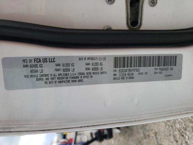 Photo 10 from auction – 2019 DODGE CHARGER PO with VIN 2C3CDXKT8KH757622