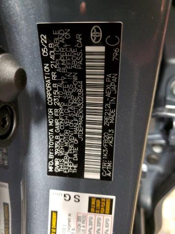 Photo 10 from auction – 2022 TOYOTA COROLLA LE with VIN JTDEPMAEXN3023844