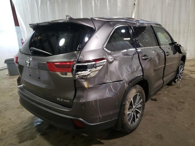 Photo 4 from auction – 2019 TOYOTA HIGHLANDER with VIN 5TDJZRFH7KS629038
