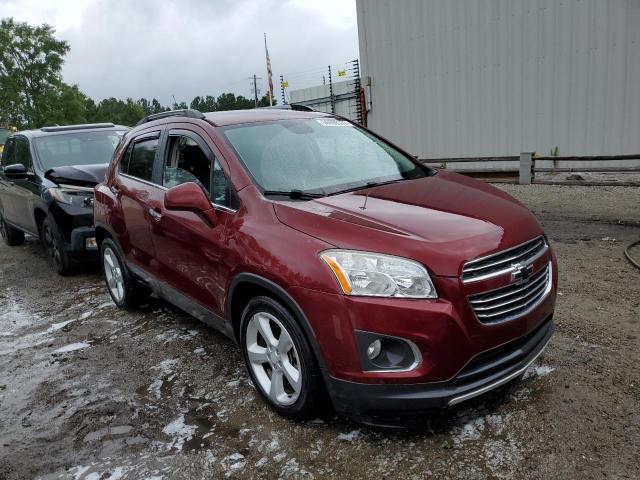 CHEVROLET TRAX LTZ 2016 with VIN 3GNCJMSB0GL167883 - Photo from auction