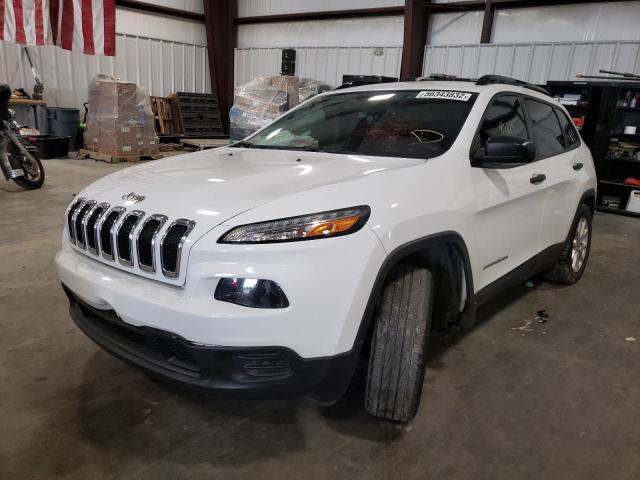 Photo 2 from auction – 2016 JEEP CHEROKEE S with VIN 1C4PJLAB9GW160513
