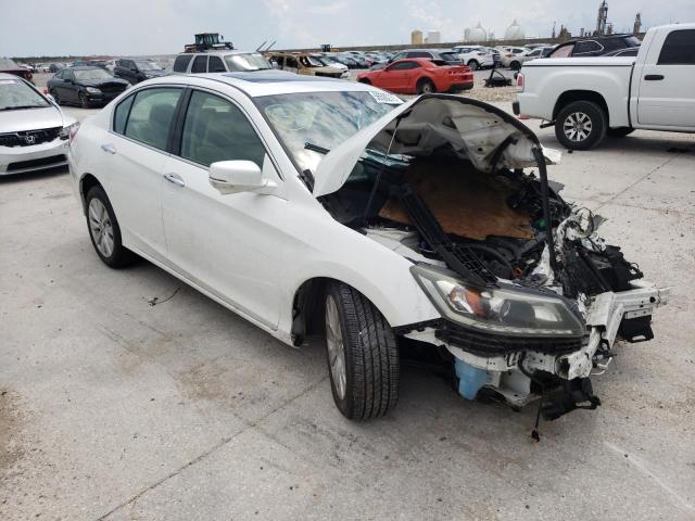 HONDA ACCORD EXL 2015 with VIN 1HGCR3F80FA009660 - Photo from auction
