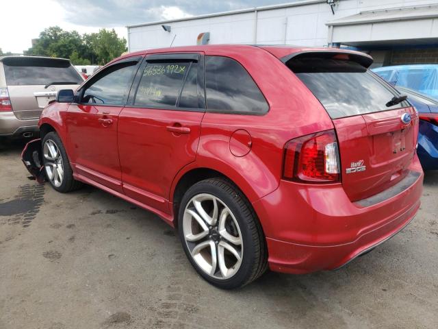 Photo 3 from auction – 2012 FORD EDGE SPORT with VIN 2FMDK4AK5CBA75813