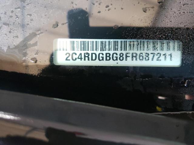 Photo 10 from auction – 2015 DODGE GRAND CARA with VIN 2C4RDGBG8FR687211