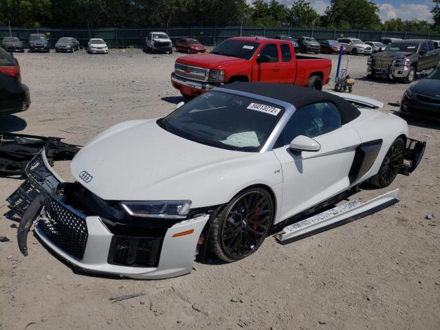 Photo 2 from auction – 2018 AUDI R8 SPYDER with VIN WUAVACFX8J7901833