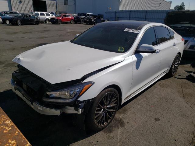 Photo 2 from auction – 2019 GENESIS G80 BASE with VIN KMTFN4JE4KU322862
