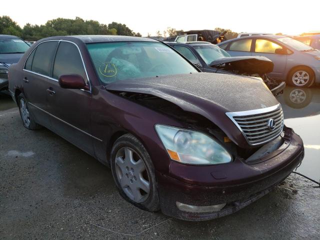 LEXUS LS 430 2005 with VIN JTHBN36F455009123 - Photo from auction